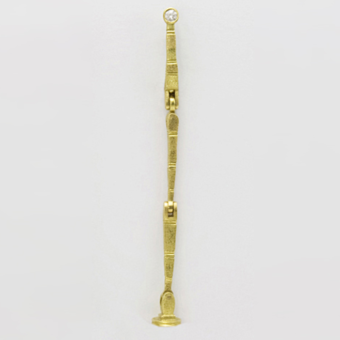 Šepkus E-134MD "Sticks and Stones" 18K and Diamond Earring Mountings