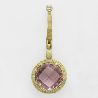 Šepkus E-141MD "Sticks and Stones" 18K and Diamond Earring Mountings