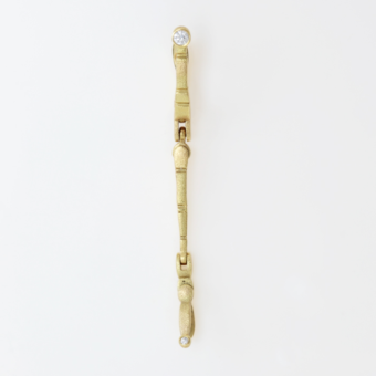 Šepkus E-143MD "Sticks and Stones" 18K and Diamond Earring Mountings