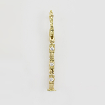 Šepkus E-157MD "Sticks and Stones" 18K and Diamond Earring Mountings