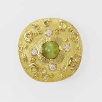 Šepkus E-168MD "Submarine" 18K and Diamond Earring Mountings