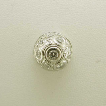 Šepkus E-29PD "Half Dome" Platinum and Diamond Stud Earrings