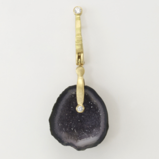 Šepkus E-167MD 18K Yellow Gold "Sticks and Stones" Earring Mountings