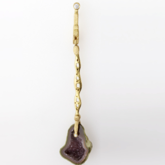 Šepkus E-206MD 18K Yellow Gold "Sticks And Stones" Earring Mountings