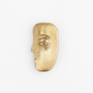 Šepkus E-211R 18K Rose Gold "The Big Sleep" Face #5 Studs