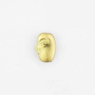 Šepkus E-213 18K Yellow Gold "The Big Sleep" Face #1 Studs