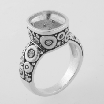 Šepkus R-136PM Platinum and Diamond "Vila" Mounting