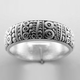 Šepkus R-22PM Platinum "Carved" Band