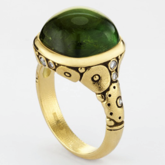 Šepkus R-139M 18K Yellow Gold and Diamond "Orchard" Mounting