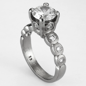 Šepkus R-165PMD Platinum and Diamond "Candy" Mounting