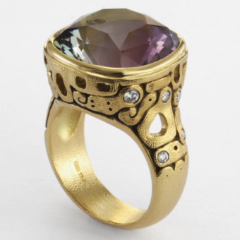 Šepkus R-201MD 18K Yellow Gold and Diamond "William Blake" Mounting