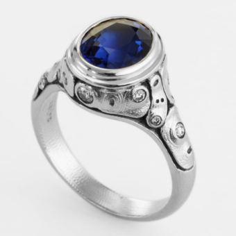 Šepkus R-202PMD Platinum and Diamond "Emma" Mounting