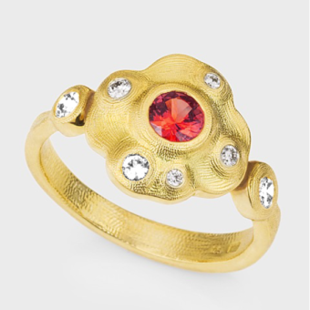 Šepkus R-219MD 18K Yellow Gold and Diamond "Dawn" Mounting