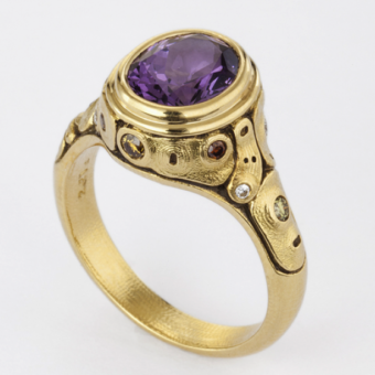 Šepkus R-202MDC 18K Yellow Gold and Diamond "Emma" Mounting