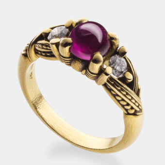 Šepkus R-235MD 18K Yellow Gold and Diamond "Empire" Mounting